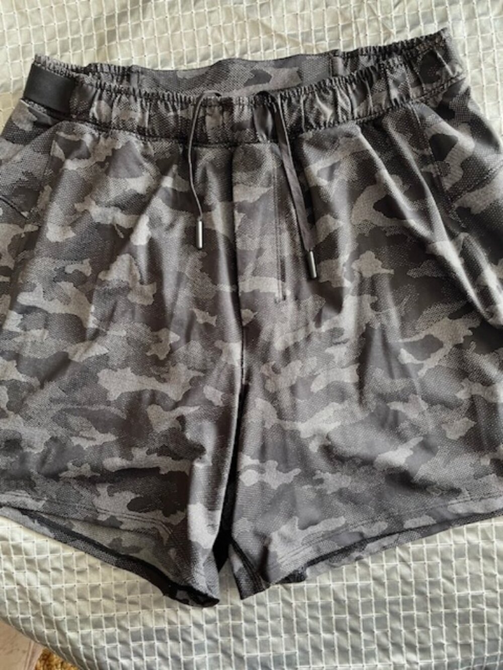 Lululemon shorts with compression underwear attached size M